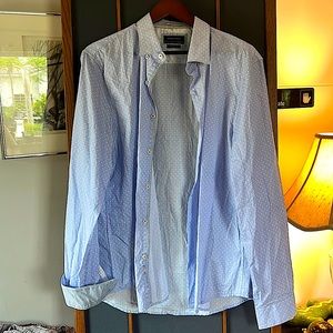 Denim & Flowers Men's long sleeve dress shirt